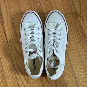 Women’s white converse